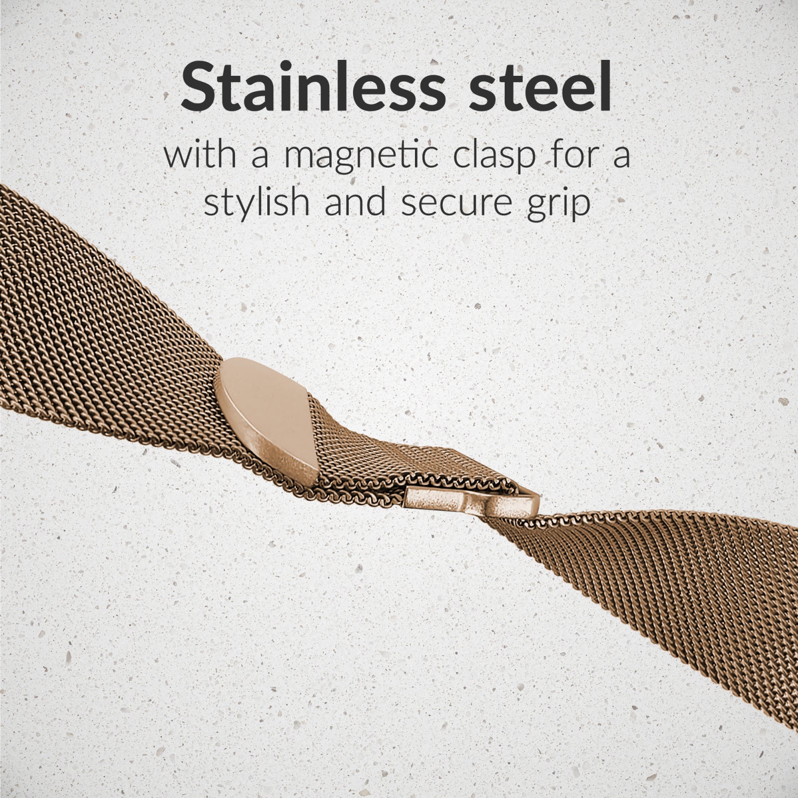 Mobilize Milanese Watch Band - for Apple 42/44/45/49mm - Rose Gold