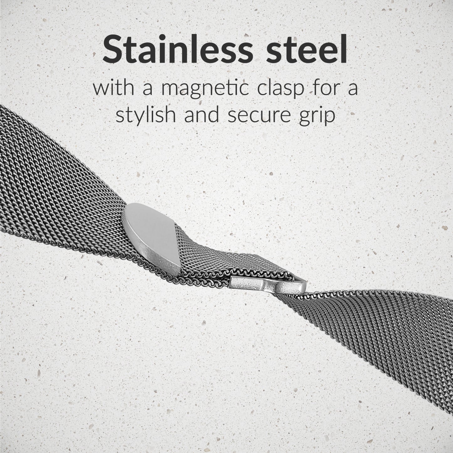 Mobilize Milanese Watch Band - for Apple 38/40/41mm - Silver