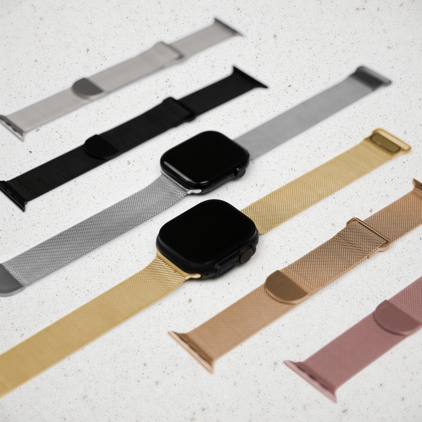 Mobilize Milanese Watch Band - for Apple 38/40/41mm - Silver