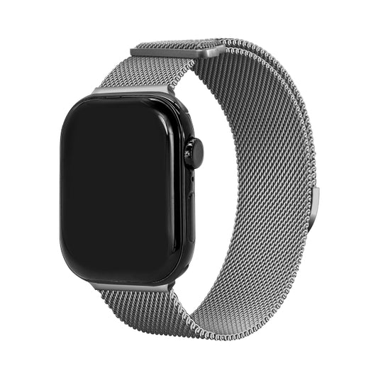 Mobilize Milanese Watch Band - für Apple 42/44/45/49mm - Silber