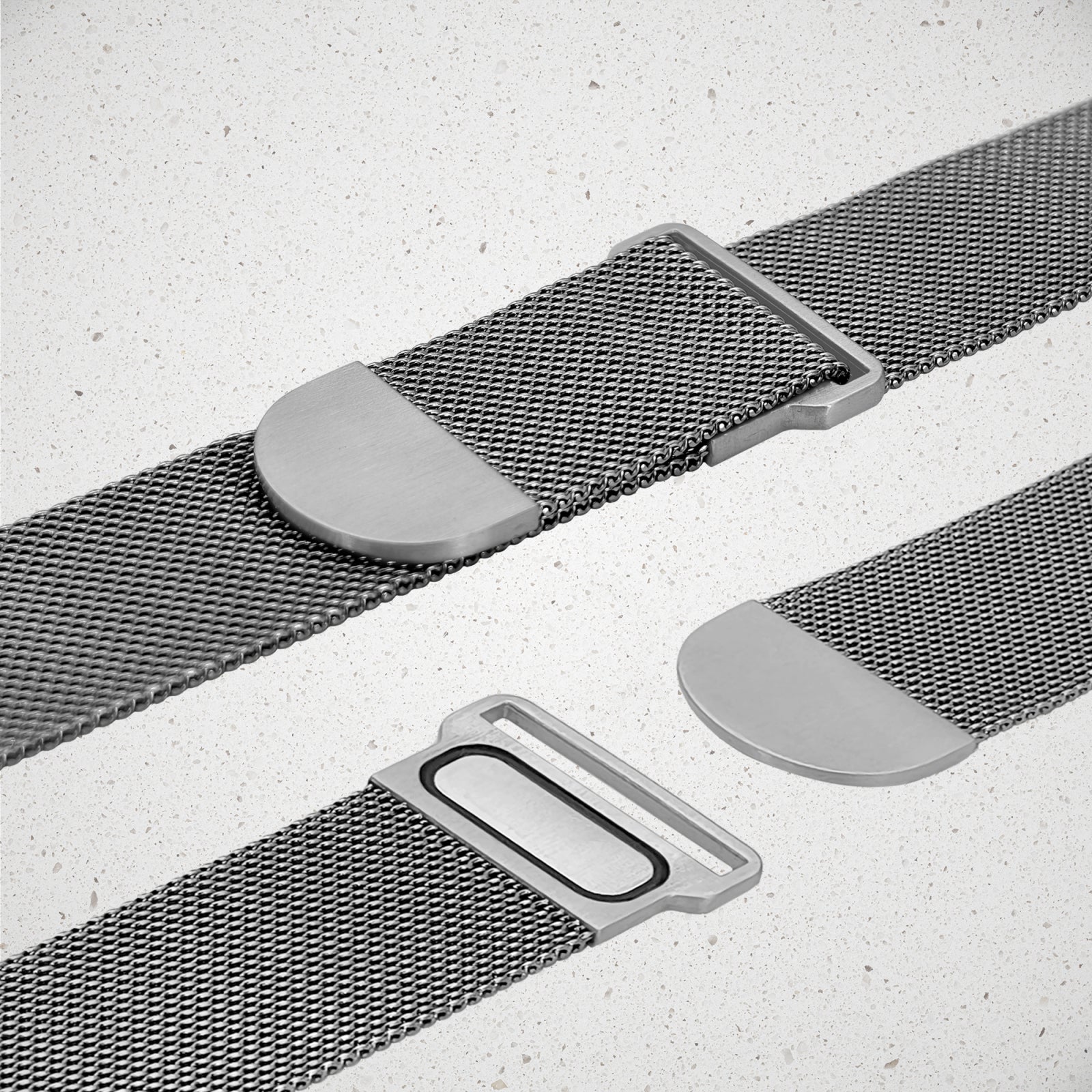 Mobilize Milanese Watch Band - for Apple 42/44/45/49mm - Silver