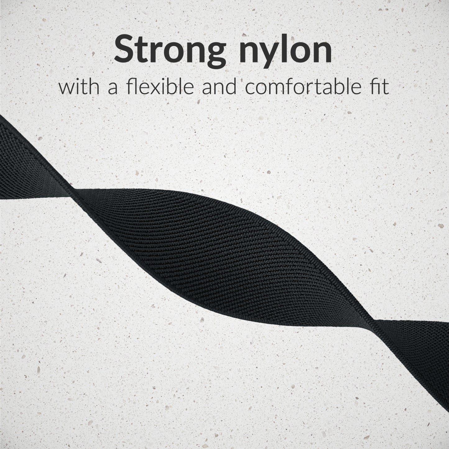 Mobilize Nylon Watch Band - Elastic - for Apple 38/40/41mm - Black