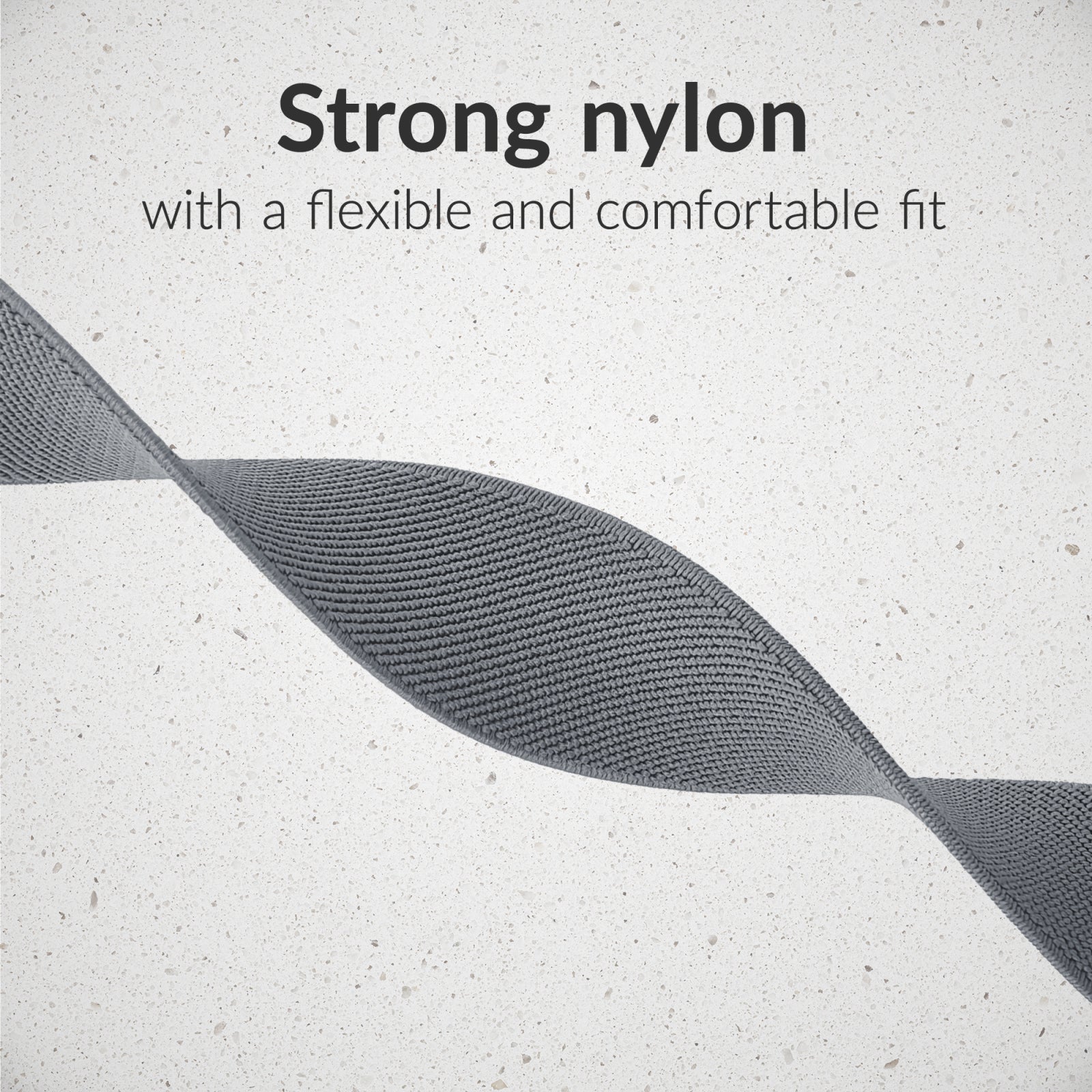 Mobilize Nylon Watch Band - Elastic - for Apple 38/40/41mm - Grey