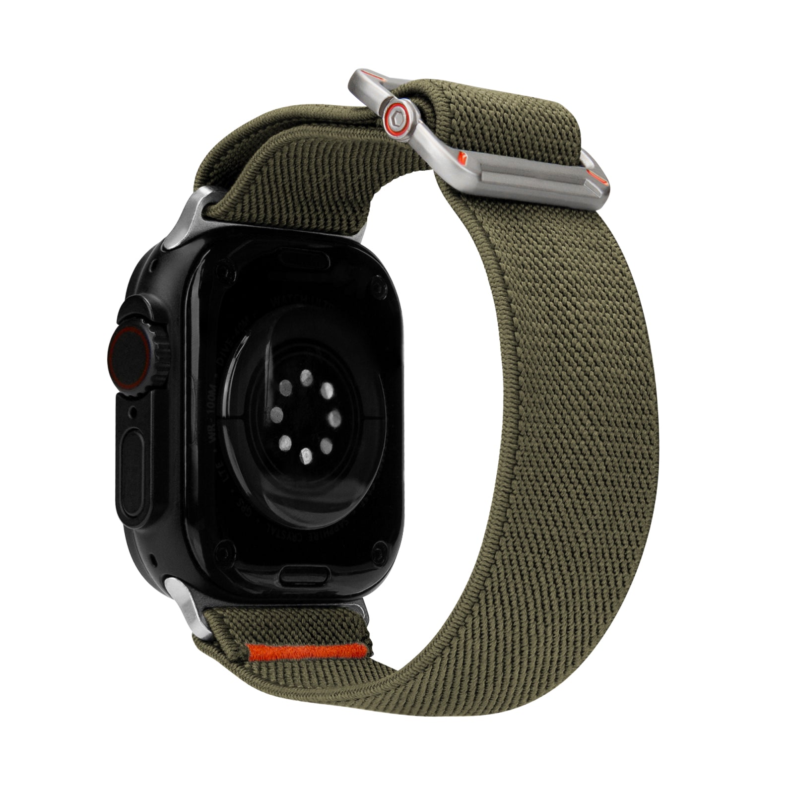 Mobilize Nylon Watch Band - Elastic - for Apple 38/40/41mm - Khaki