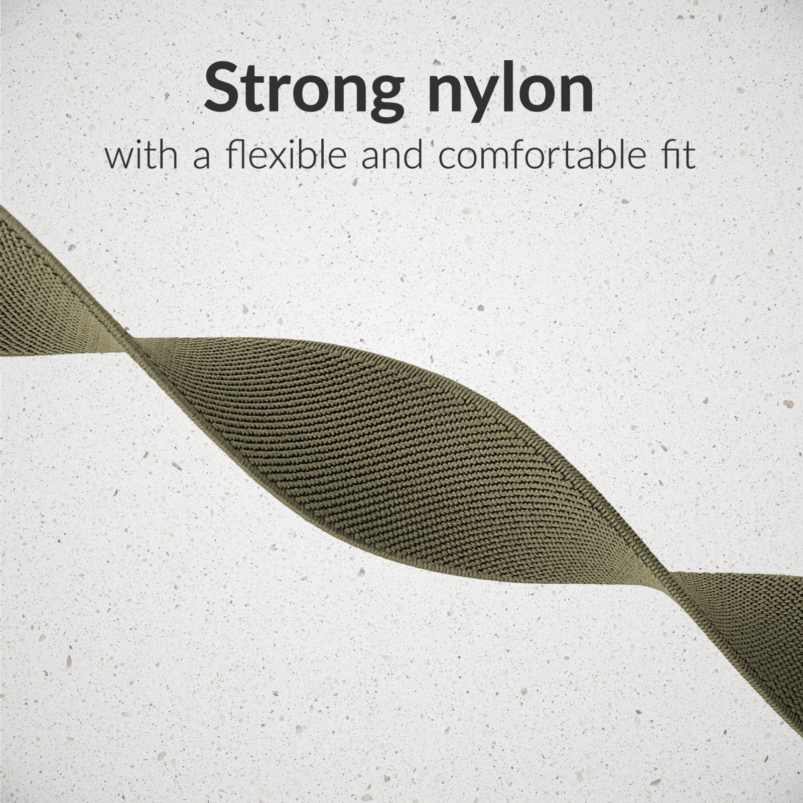 Mobilize Nylon Watch Band - Elastic - for Apple 38/40/41mm - Khaki