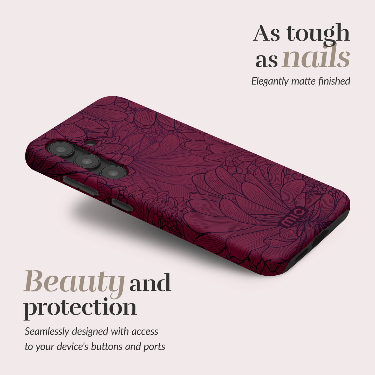 MIO Berry Blooms Magsafe Compatible for Samsung S26+ 5G