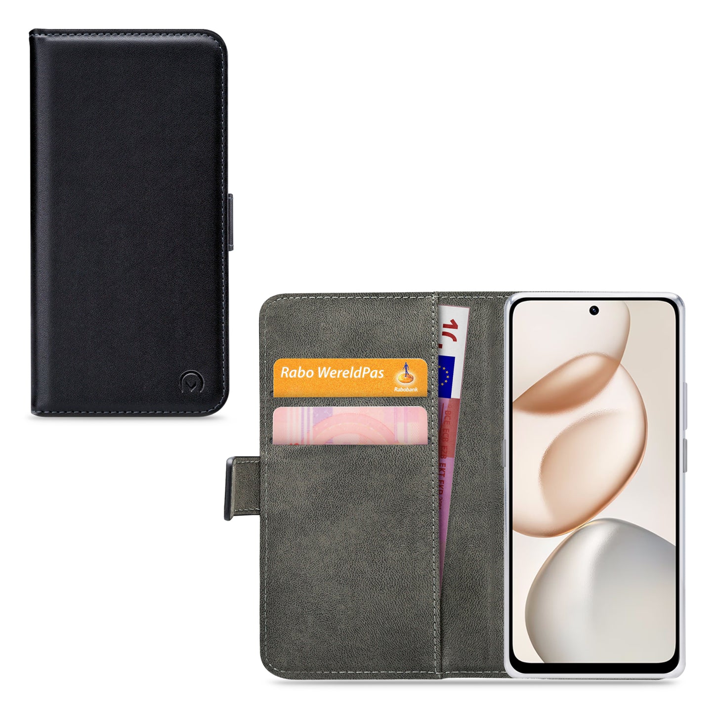 Mobilize Classic Gelly Wallet Book Case Honor 400 Smart Black