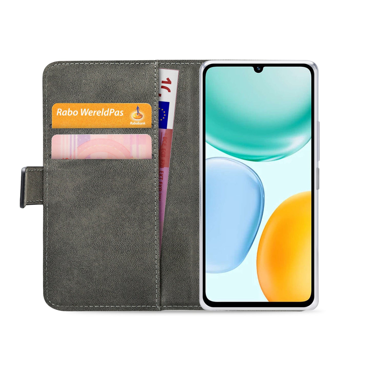 Mobilize Classic Gelly Wallet Book Case Honor X5C Plus Black