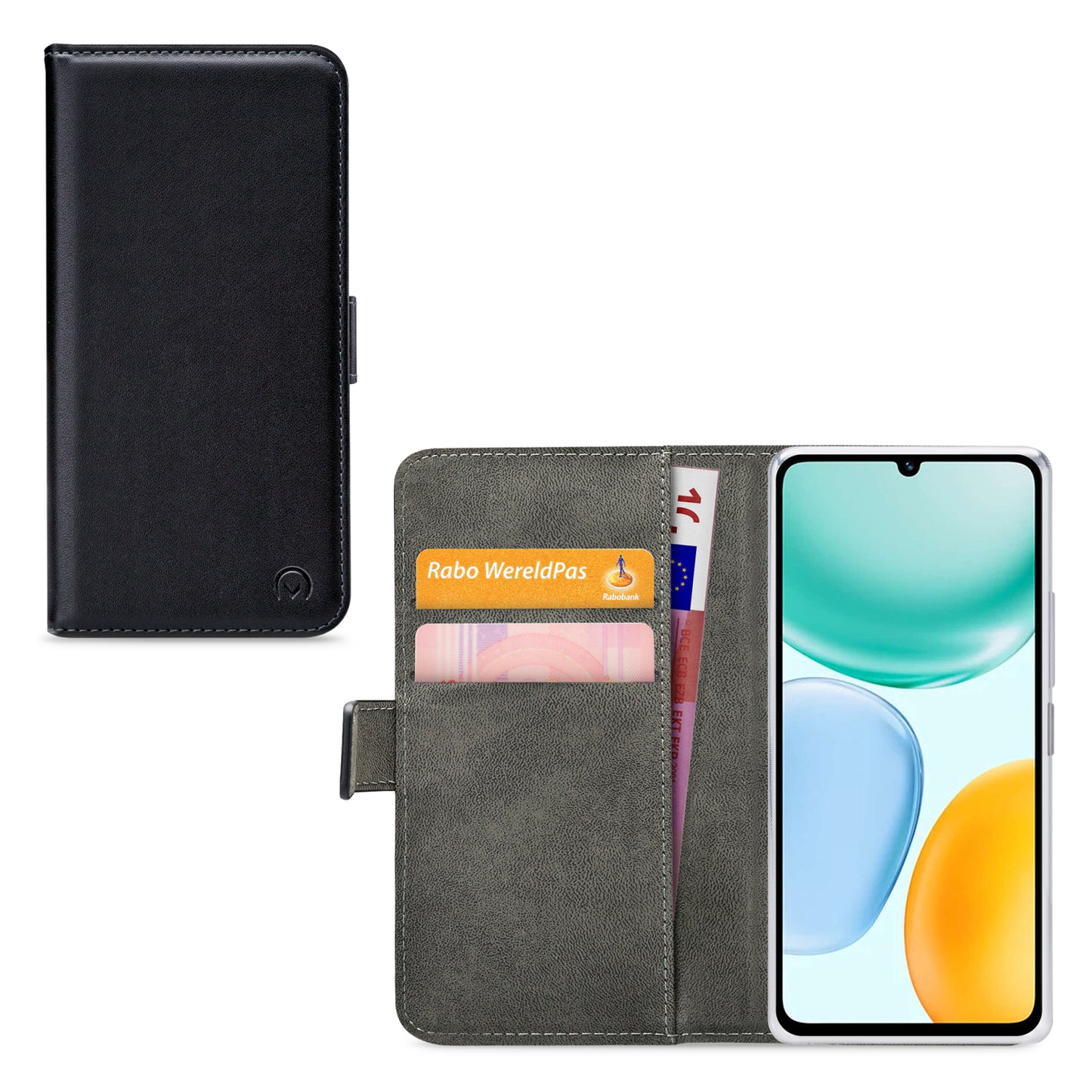 Mobilize Classic Gelly Wallet Book Case Honor X5C Plus Black