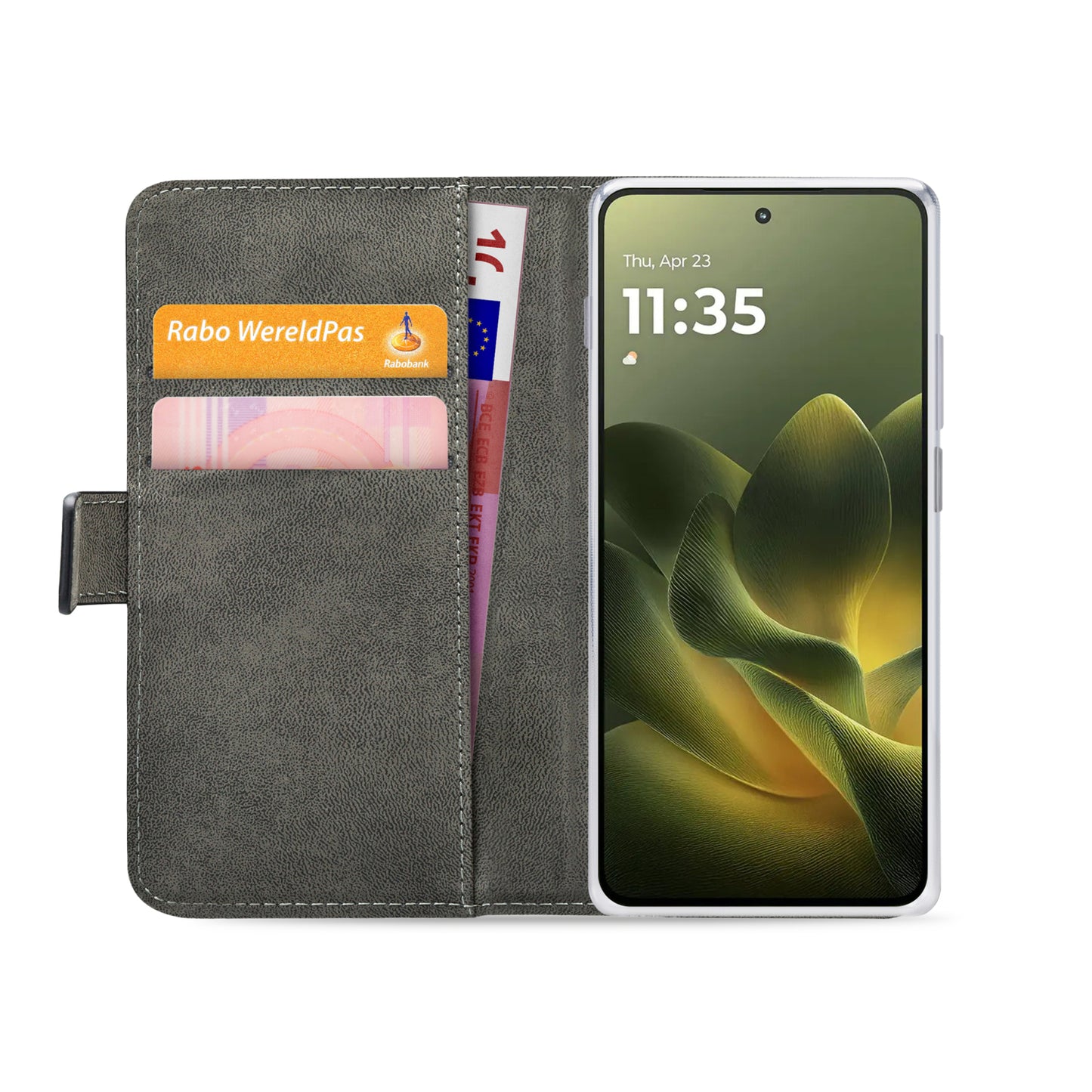 Mobilize Classic Gelly Wallet Book Case Motorola Edge 70 Black
