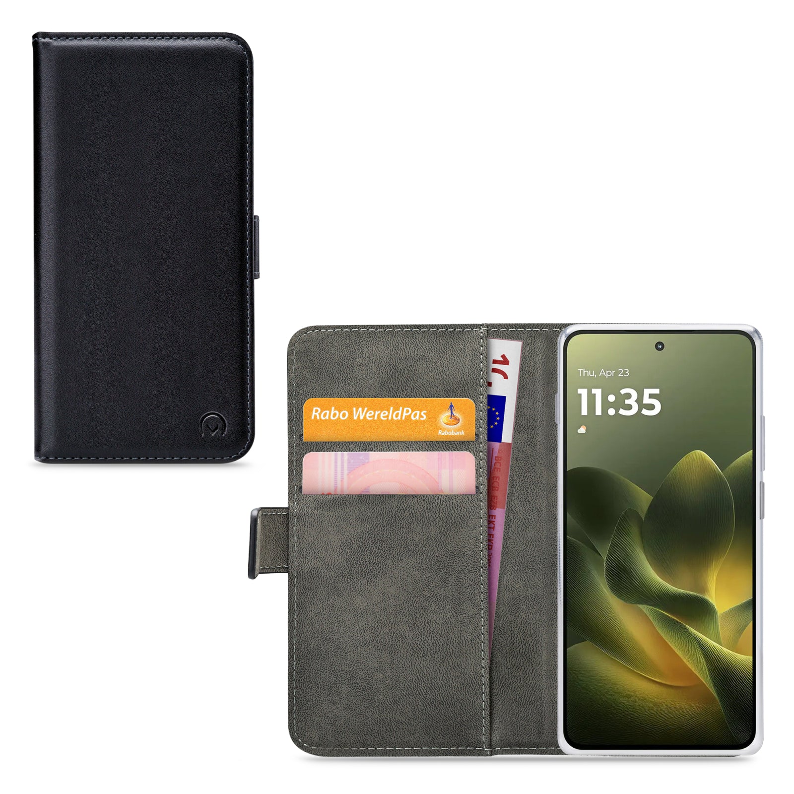 Mobilize Classic Gelly Wallet Book Case Motorola Edge 70 Black