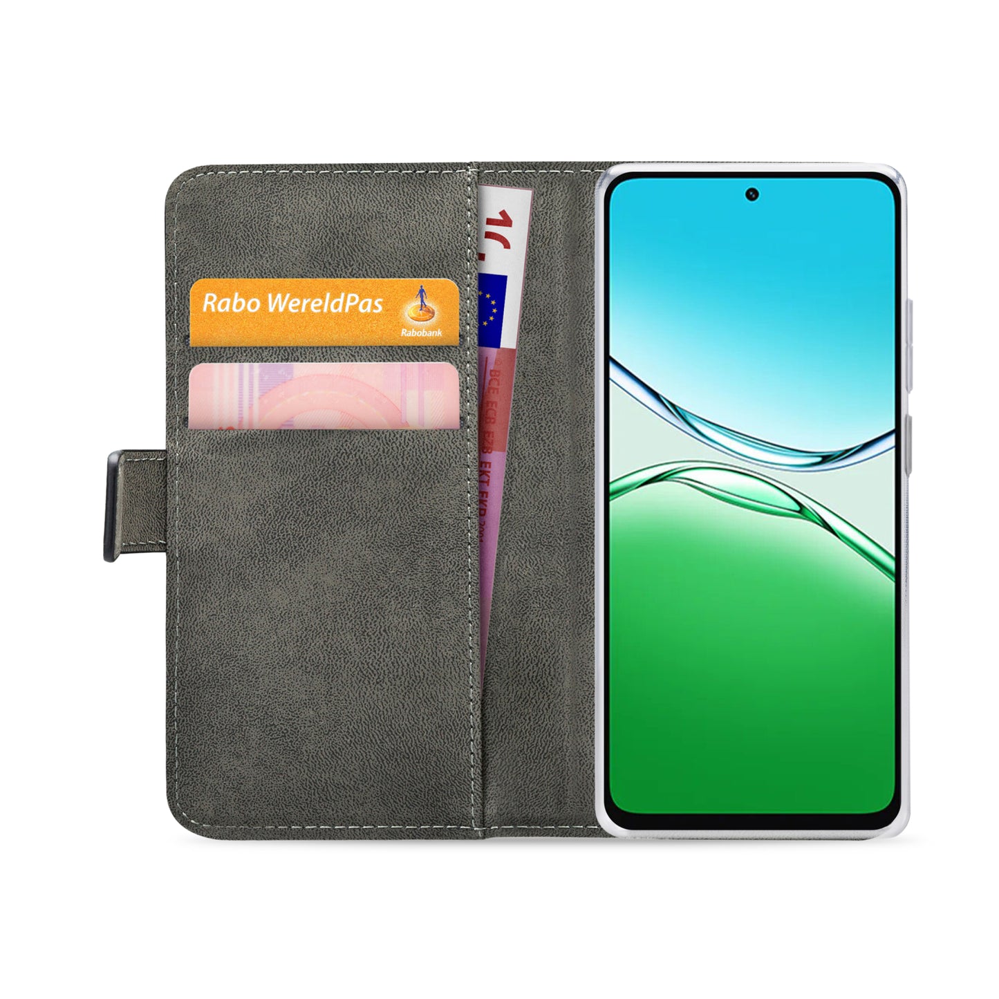 Mobilize Classic Gelly Wallet Book Case OPPO A6 Pro Black