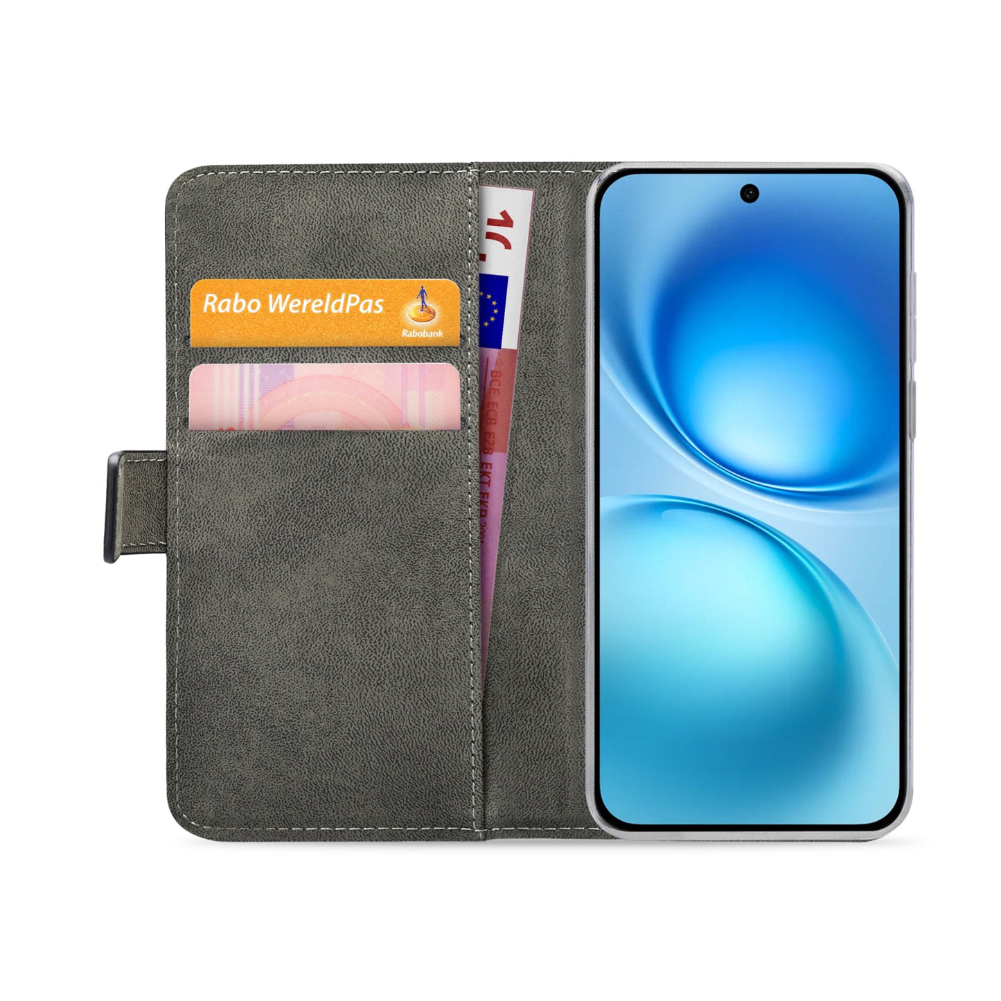 Mobilize Classic Gelly Wallet Book Case Vivo X200 FE Black