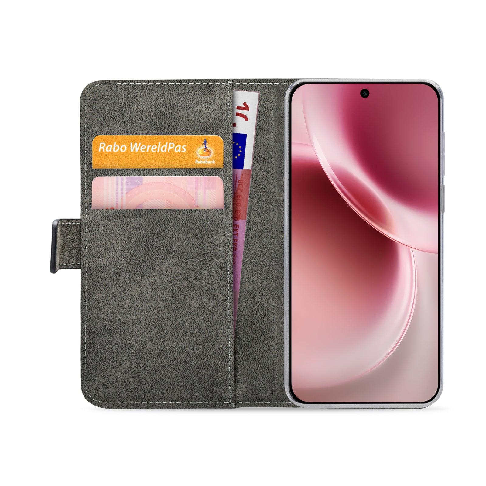 Mobilize Classic Gelly Wallet Book Case Vivo X300 Black