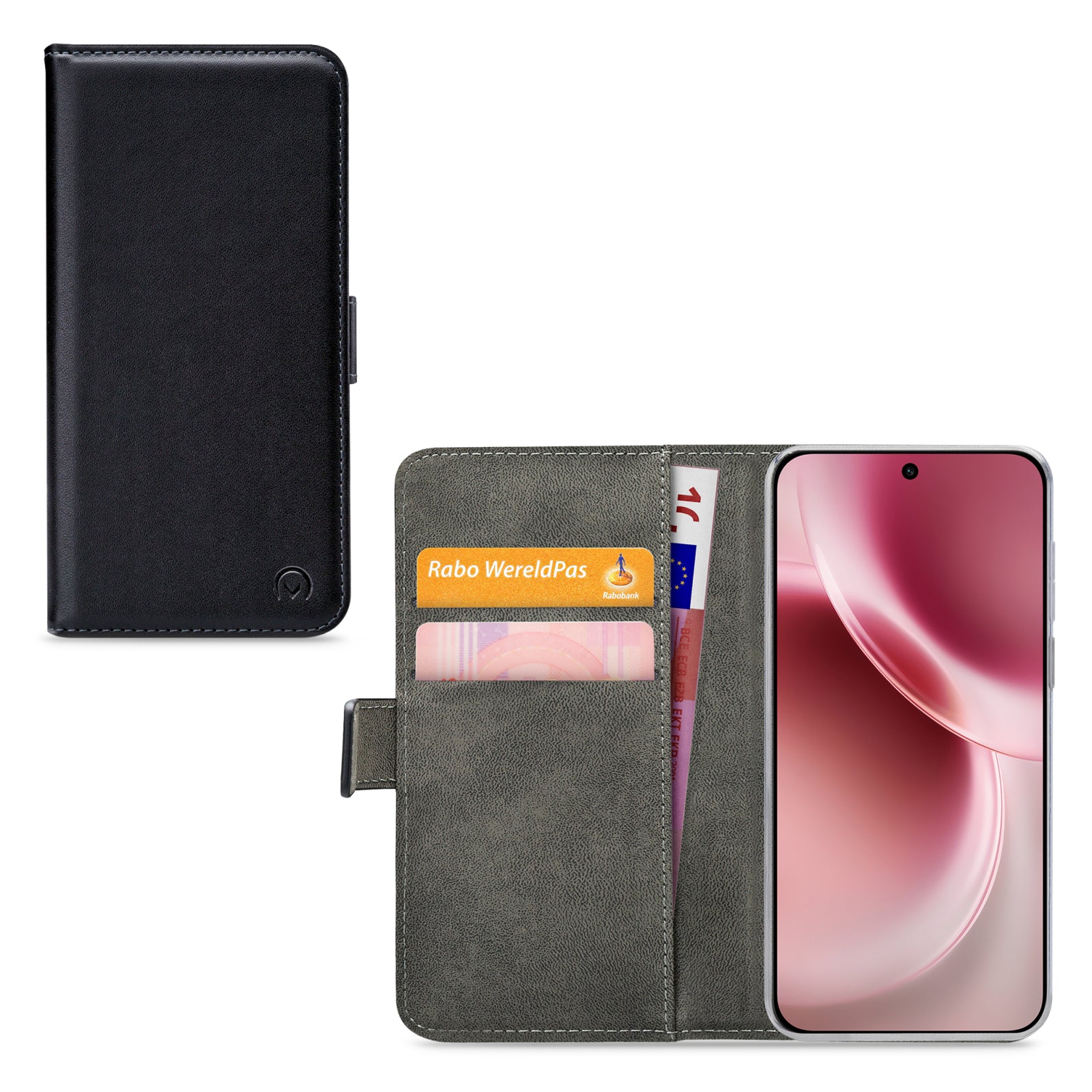 Mobilize Classic Gelly Wallet Book Case Vivo X300 Black