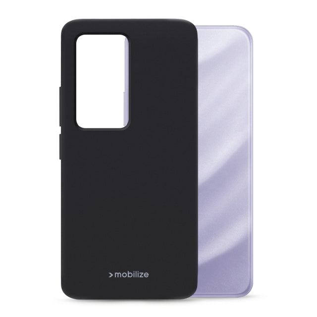 Mobilize Rubber Gelly Case Xiaomi Redmi 15 4G Mattschwarz