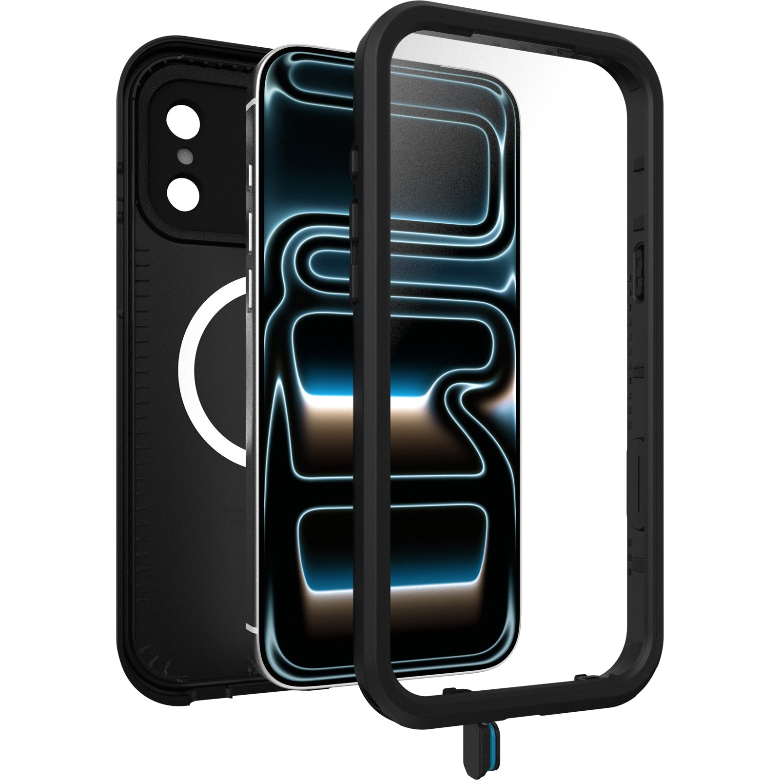 OtterBox Fre for MagSafe Case Apple iPhone 17 Pro Max Black