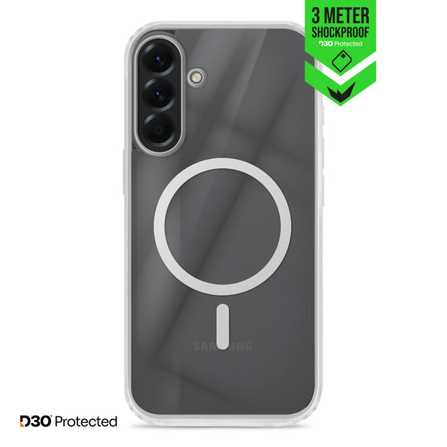 Striker X-Core - Étui magnétique D3O Xtreme Impact - Transparent - Samsung A57 5G