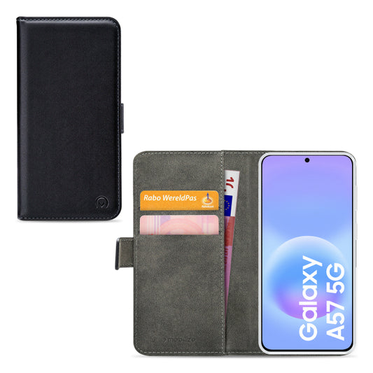 Mobilize Classic Gelly Wallet Book Case Samsung Galaxy A57 5G Noir