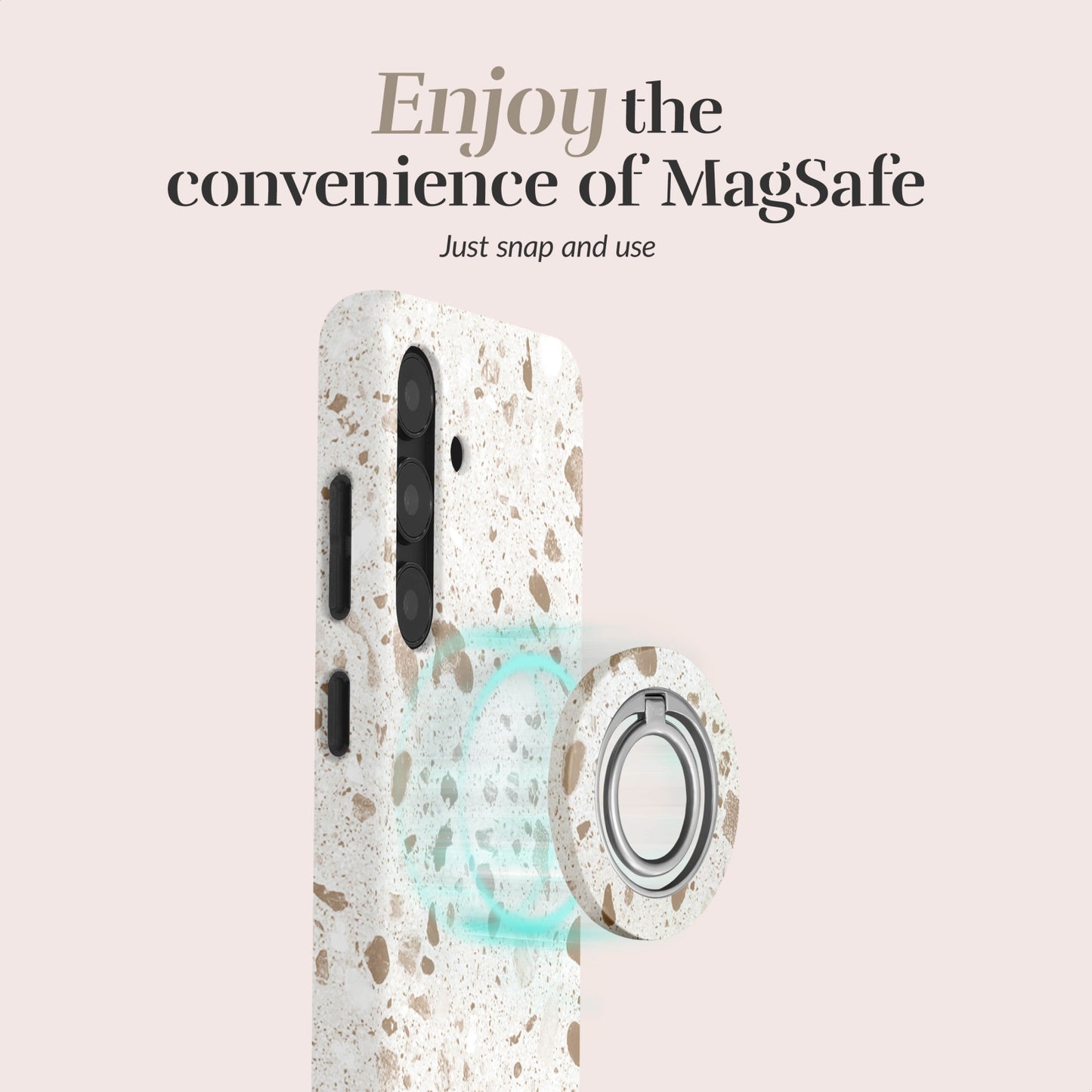 MIO Soft Terrazzo Magsafe Compatible for Samsung A57 5G