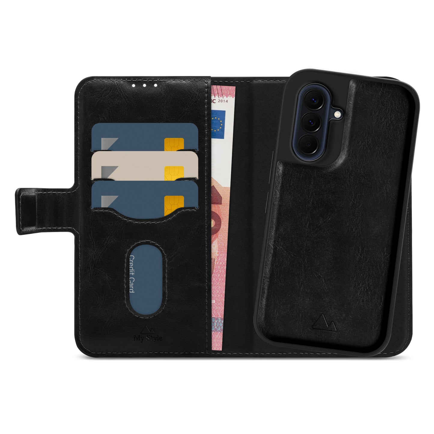 My Style 2in1 Magnet Gelly Wallet Case Samsung Galaxy A57 5G Black