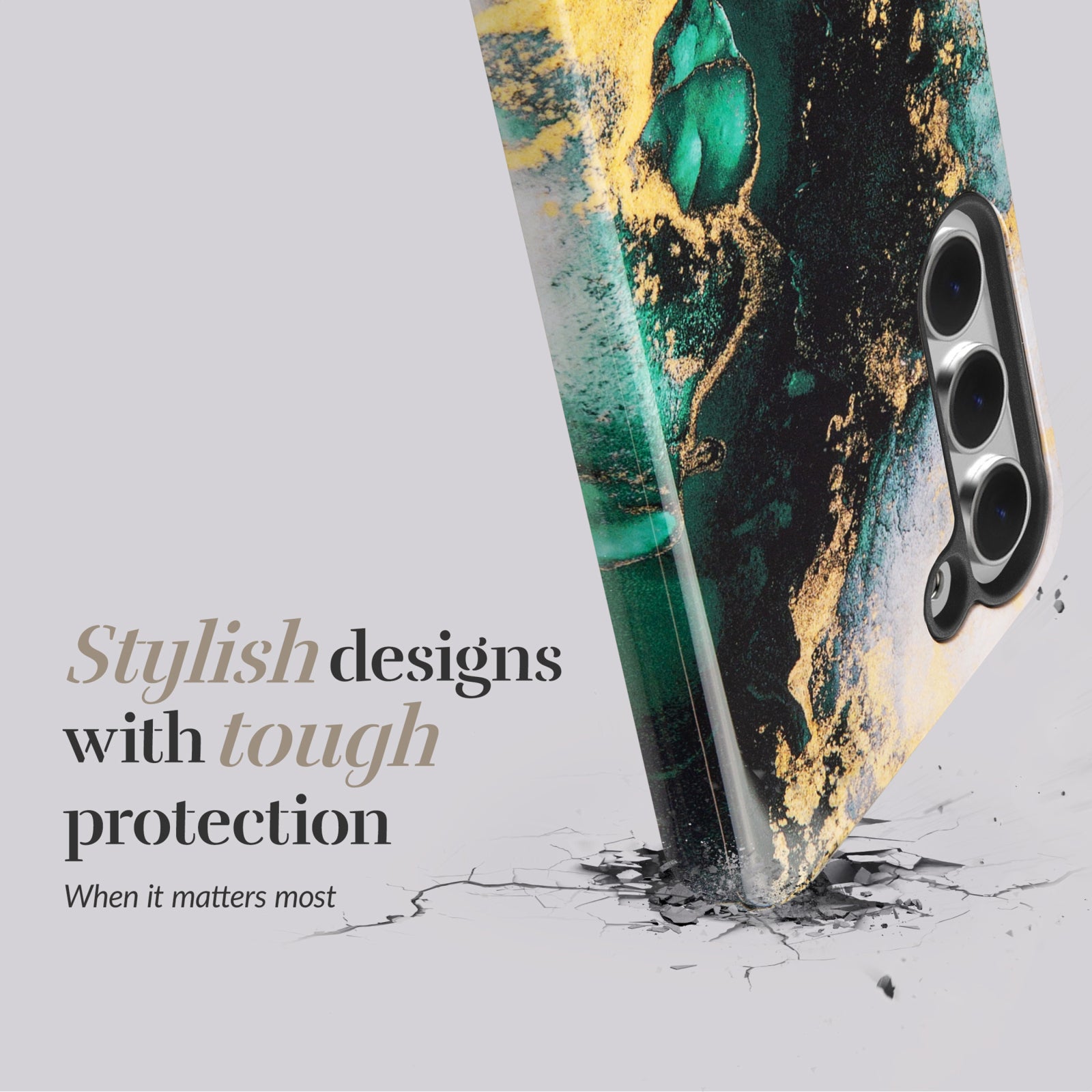 MIO Green Marble Magsafe Compatible for Samsung A37 5G