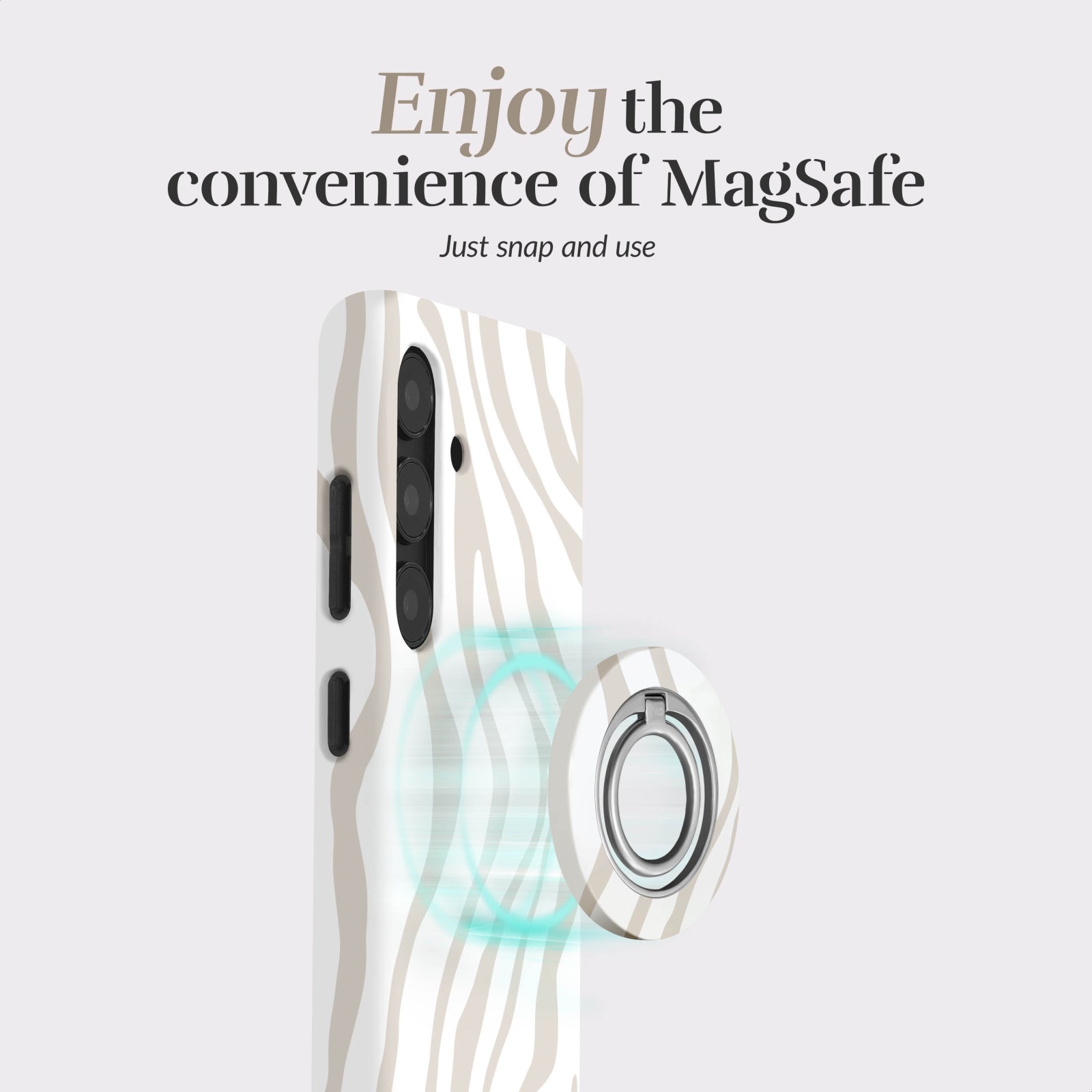 MIO Sandy Zebra Magsafe Compatible for Samsung A37 5G