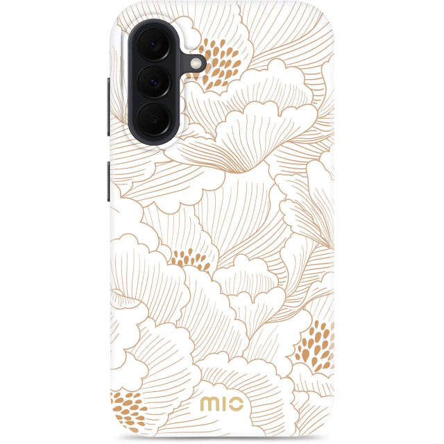 MIO White Roses Compatible Magsafe pour Samsung A37 5G