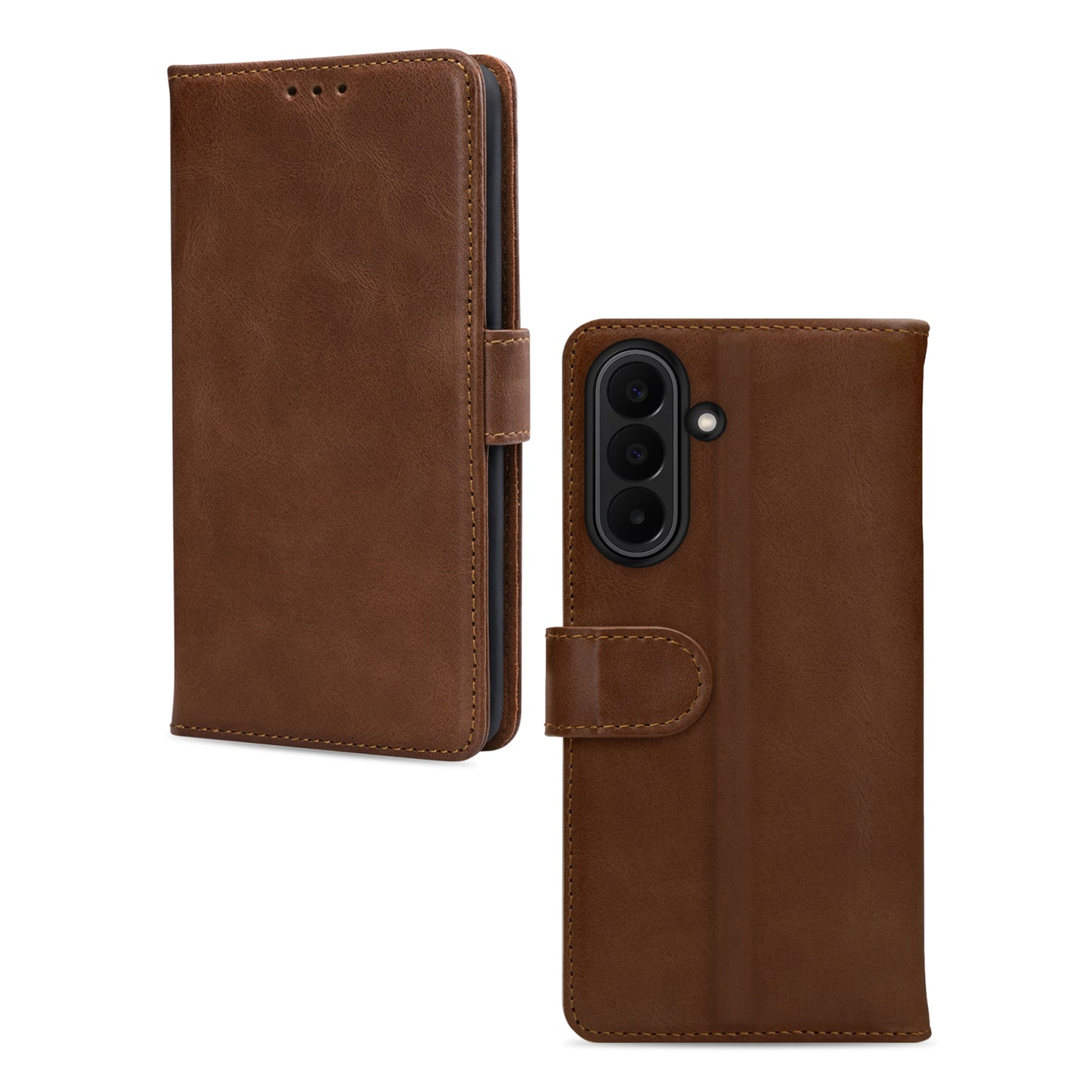 Mobilize Leather Wallet Samsung Galaxy A27 5G Brown