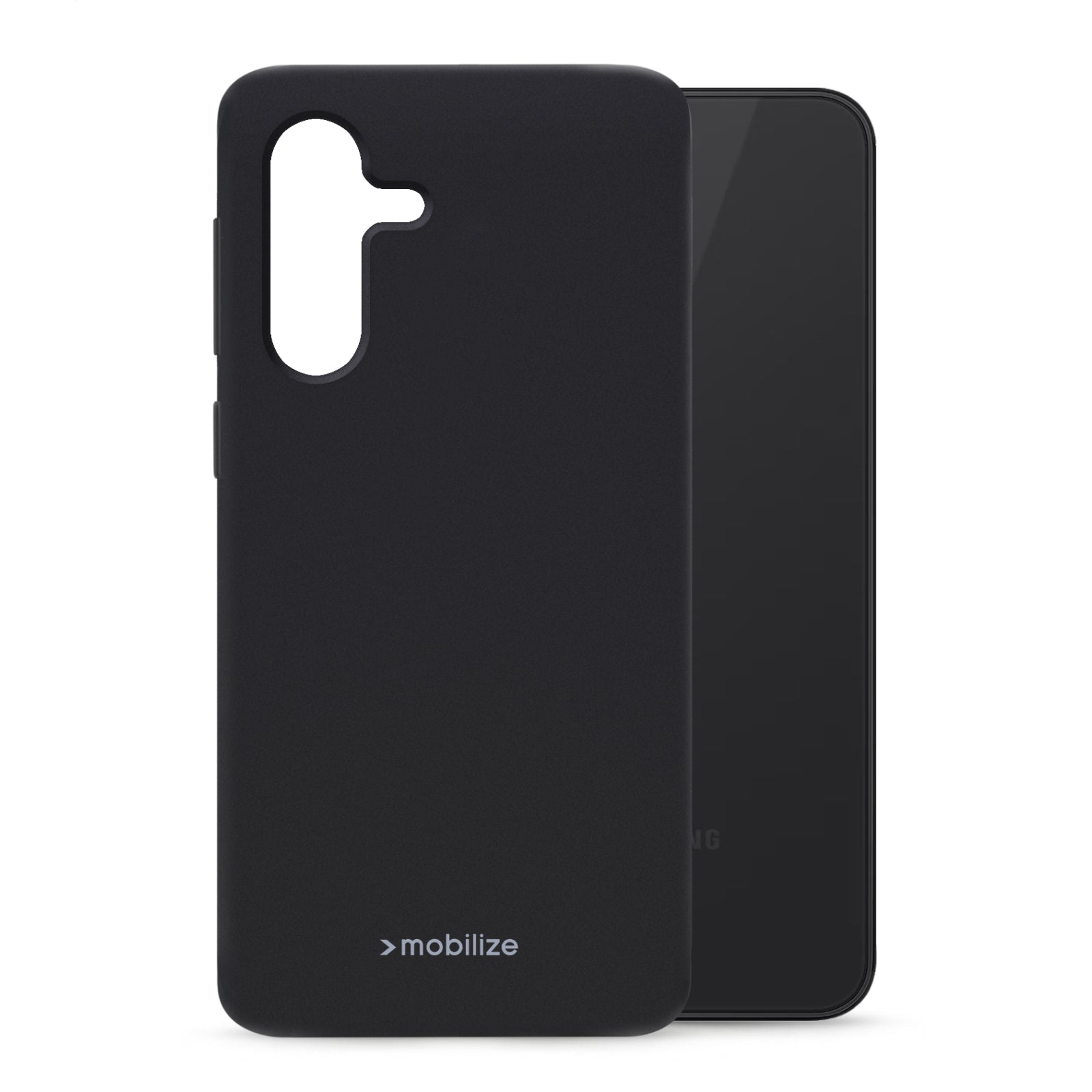 Mobilize Rubber Gelly Case Samsung Galaxy A27 5G Matt Black