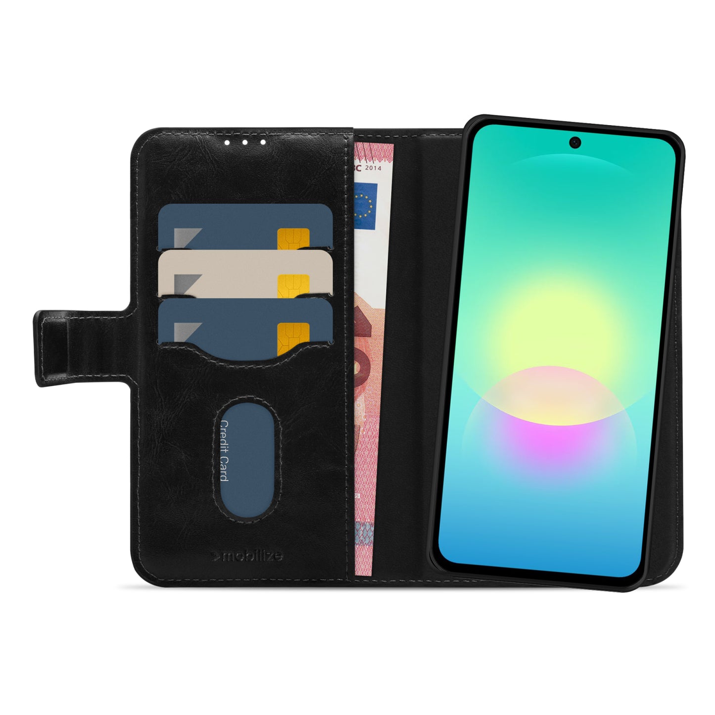 Mobilize 2in1 Magnet Gelly Wallet Case Samsung Galaxy A27 5G Black