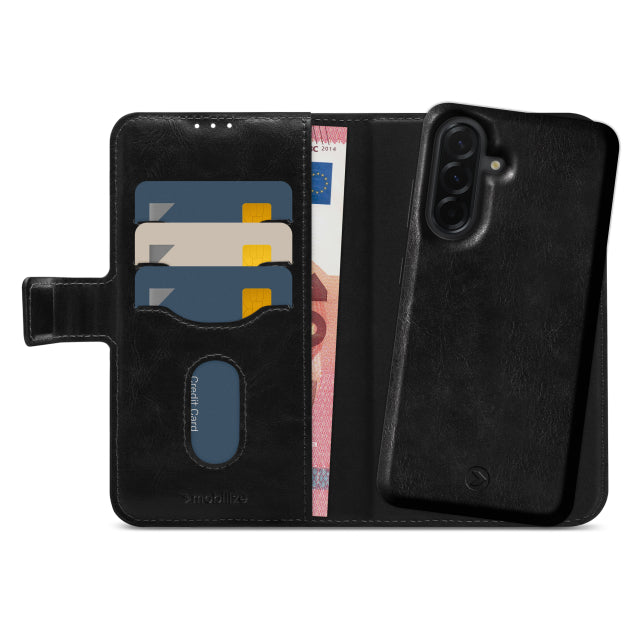 Mobilize 2-en-1 Magnet Gelly Wallet Case Samsung Galaxy A37 5G Noir