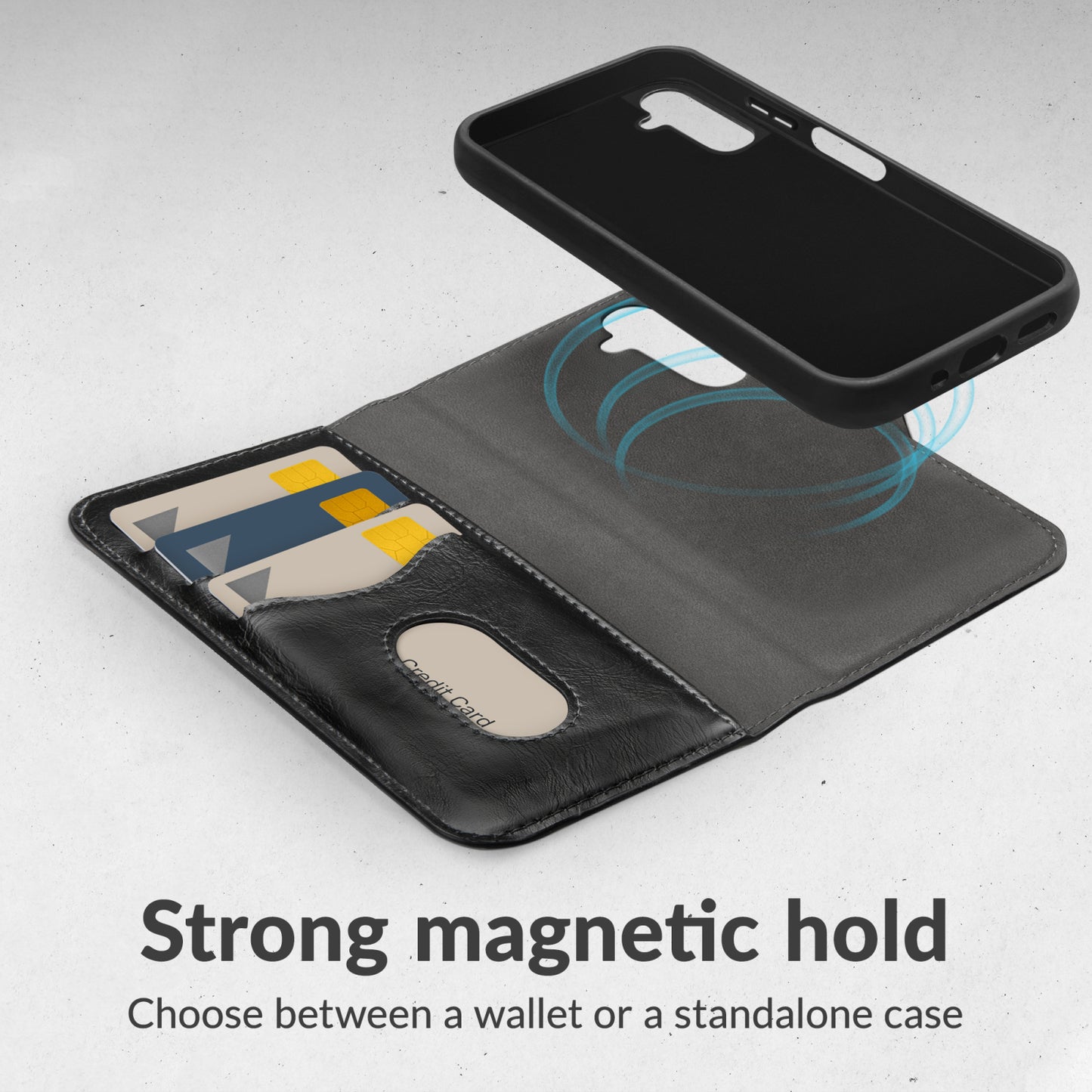 My Style 2in1 Magnet Gelly Wallet Case Samsung Galaxy A37 5G Black