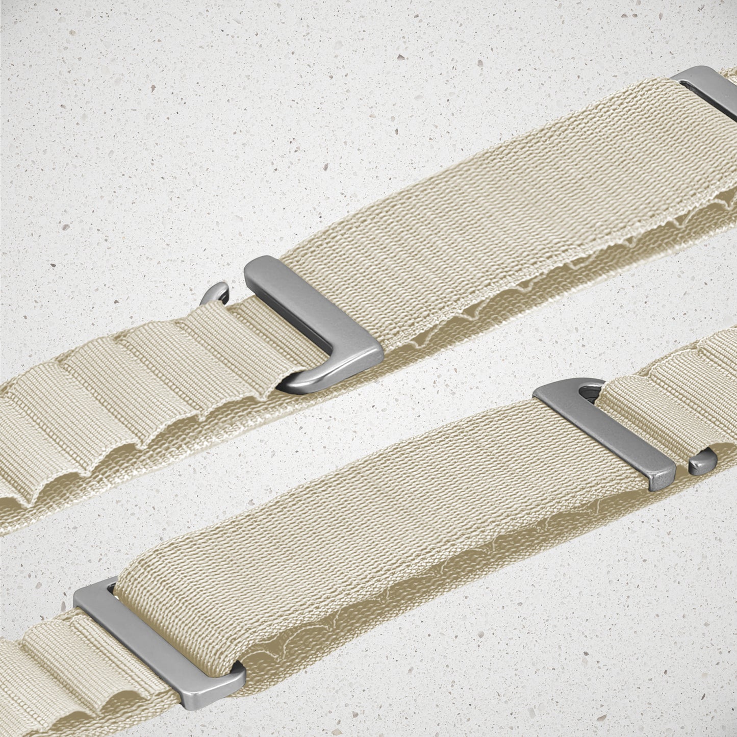 Mobilize Nylon Watch Band - Alpine - Titanium Connector - for Apple 38/40/41mm - Starlight