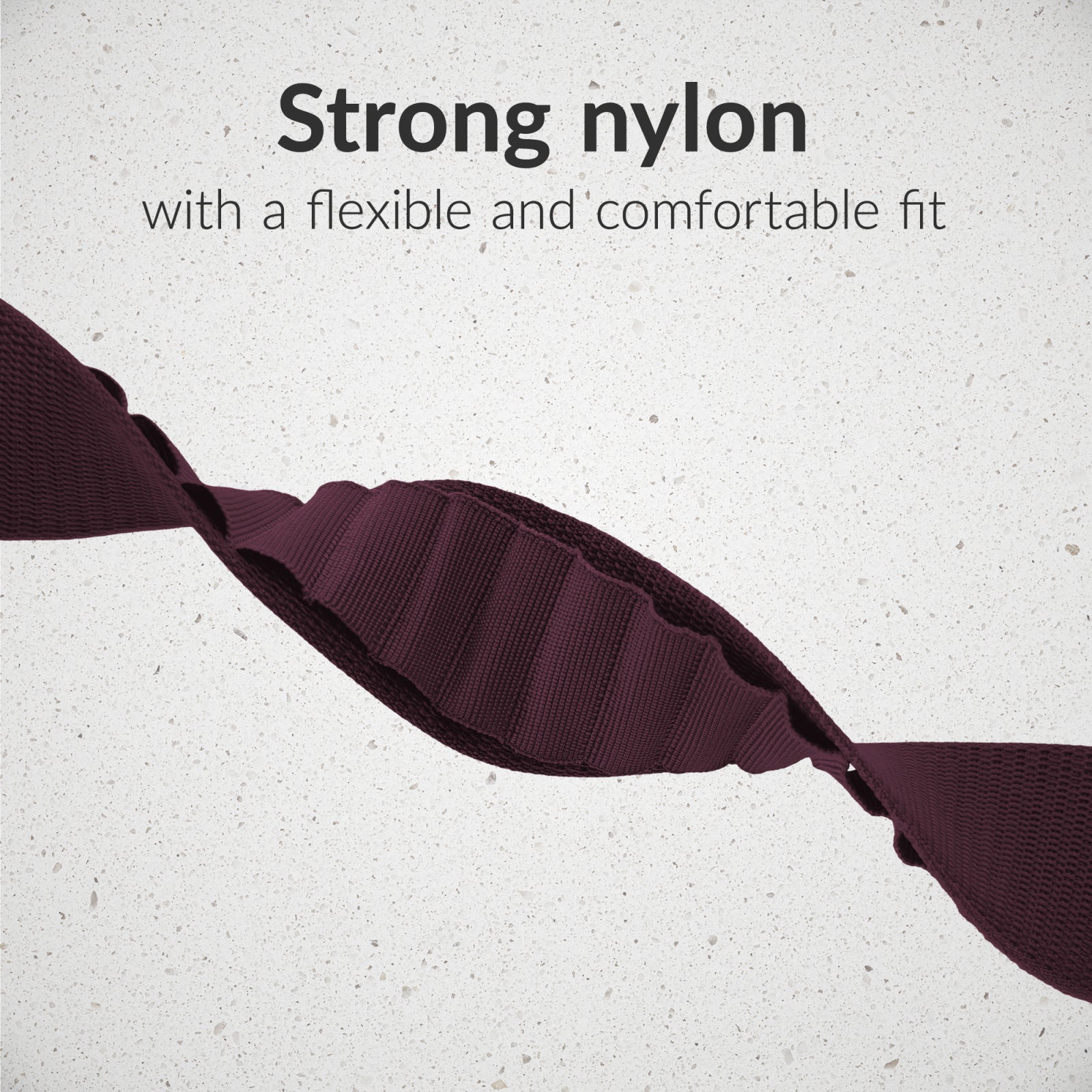 Mobilize Nylon Watch Band - Alpine - Black Connector - for Apple 38/40/41mm - Bordeaux