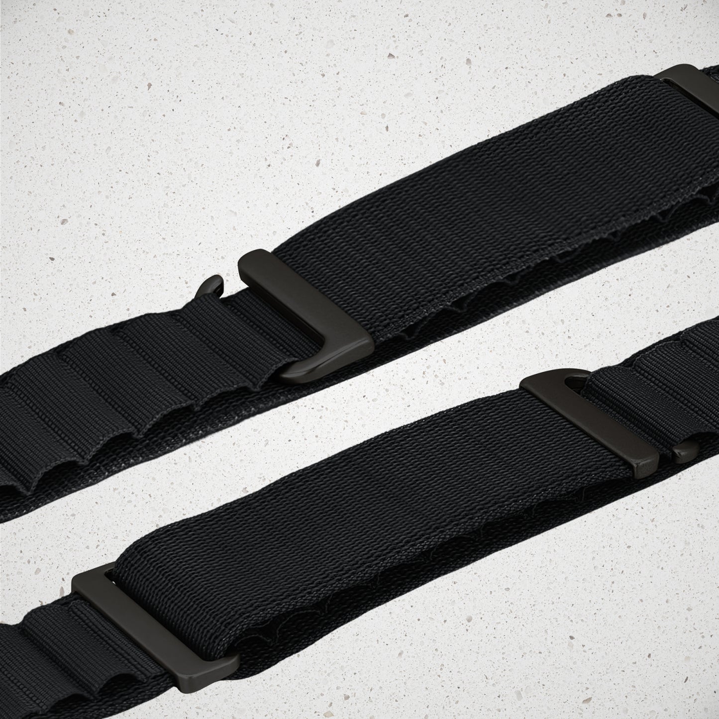 Mobilize Nylon Watch Band - Alpine - Black Connector - for Apple 42/44/45/49mm - Black