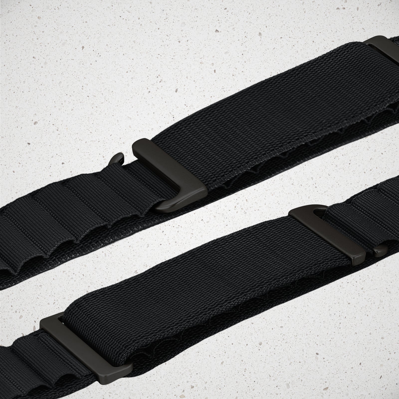 Mobilize Nylon Watch Band - Alpine - Black Connector - for Apple 42/44/45/49mm - Black