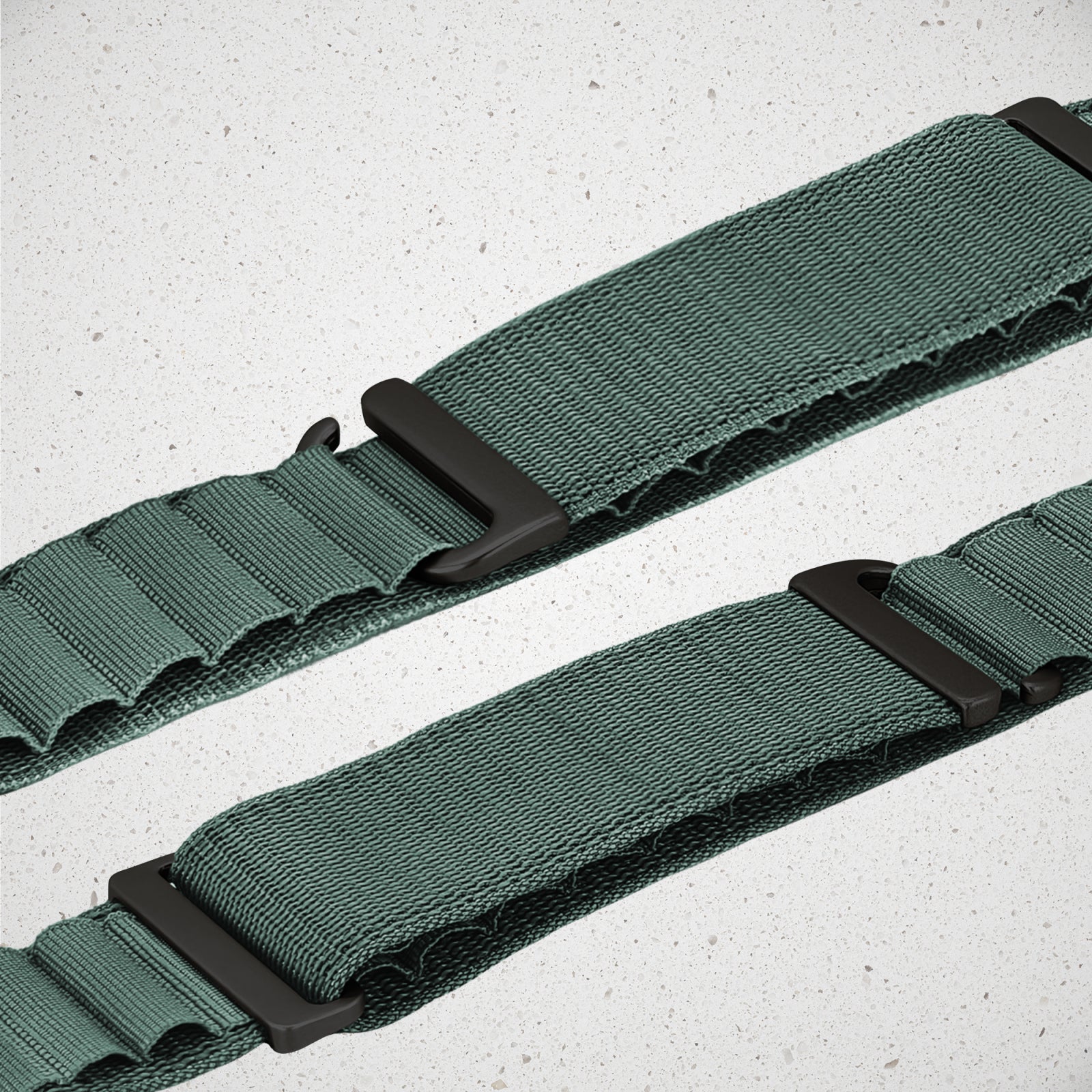 Mobilize Nylon Watch Band - Alpine - Black Connector - for Apple 42/44/45/49mm - Green