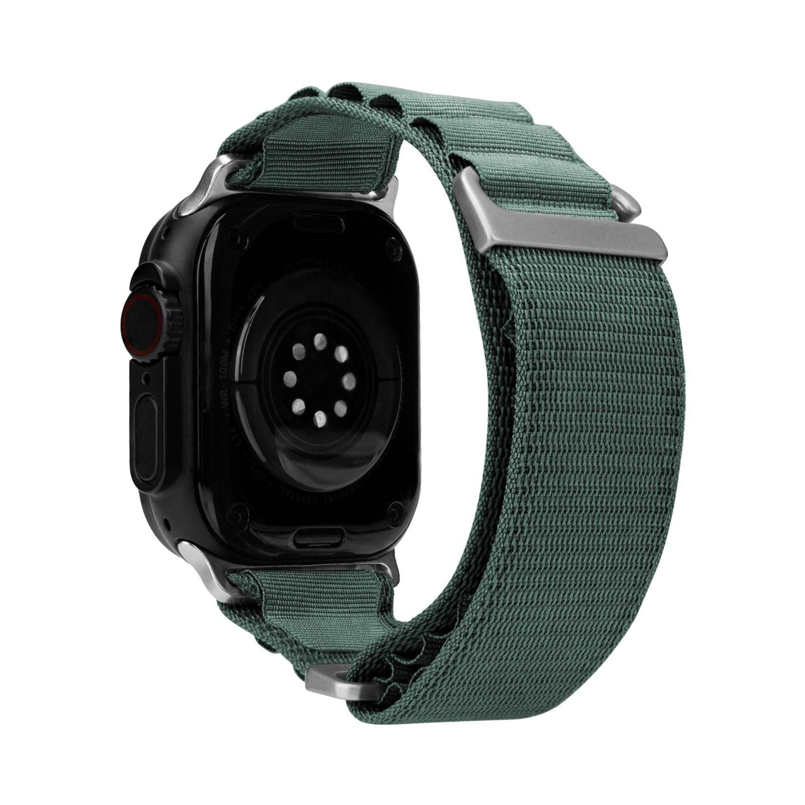 Mobilize Nylon Watch Band - Alpine - Titanium Connector - for Apple 38/40/41mm - Green