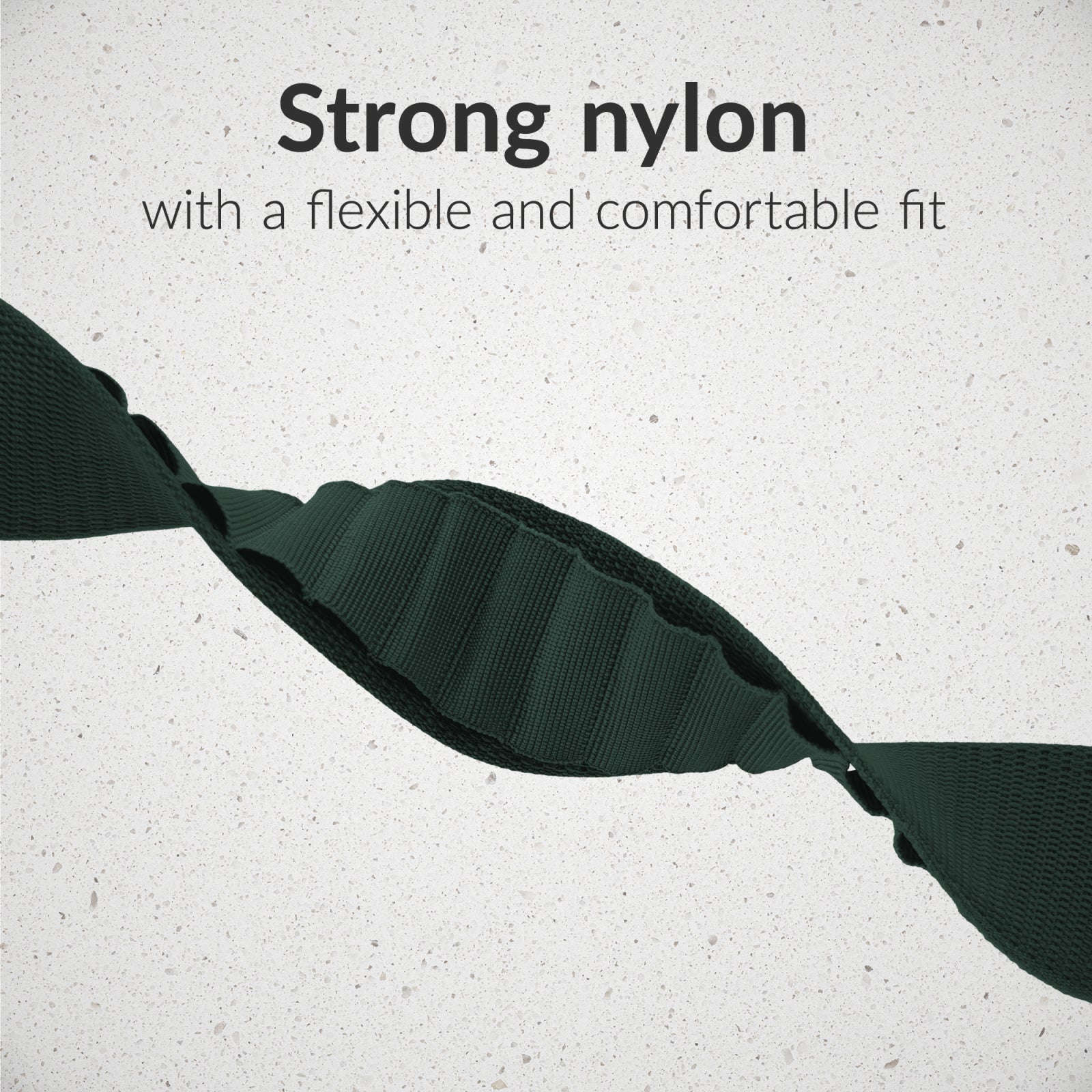 Mobilize Nylon Watch Band - Alpine - Black Connector - for Apple 42/44/45/49mm - Dark Green