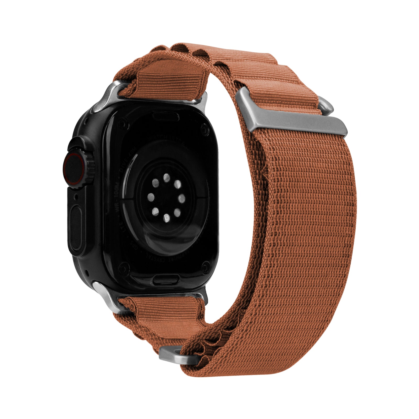 Mobilize Nylon Watch Band - Alpine - Titanium Connector - for Apple 38/40/41mm - Terracotta