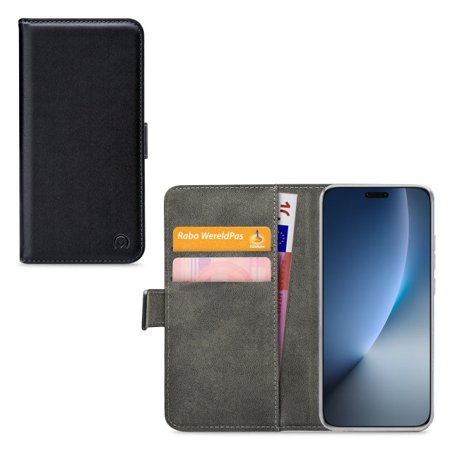 Mobilize Classic Gelly Wallet Book Case Honor Magic8 Pro Noir
