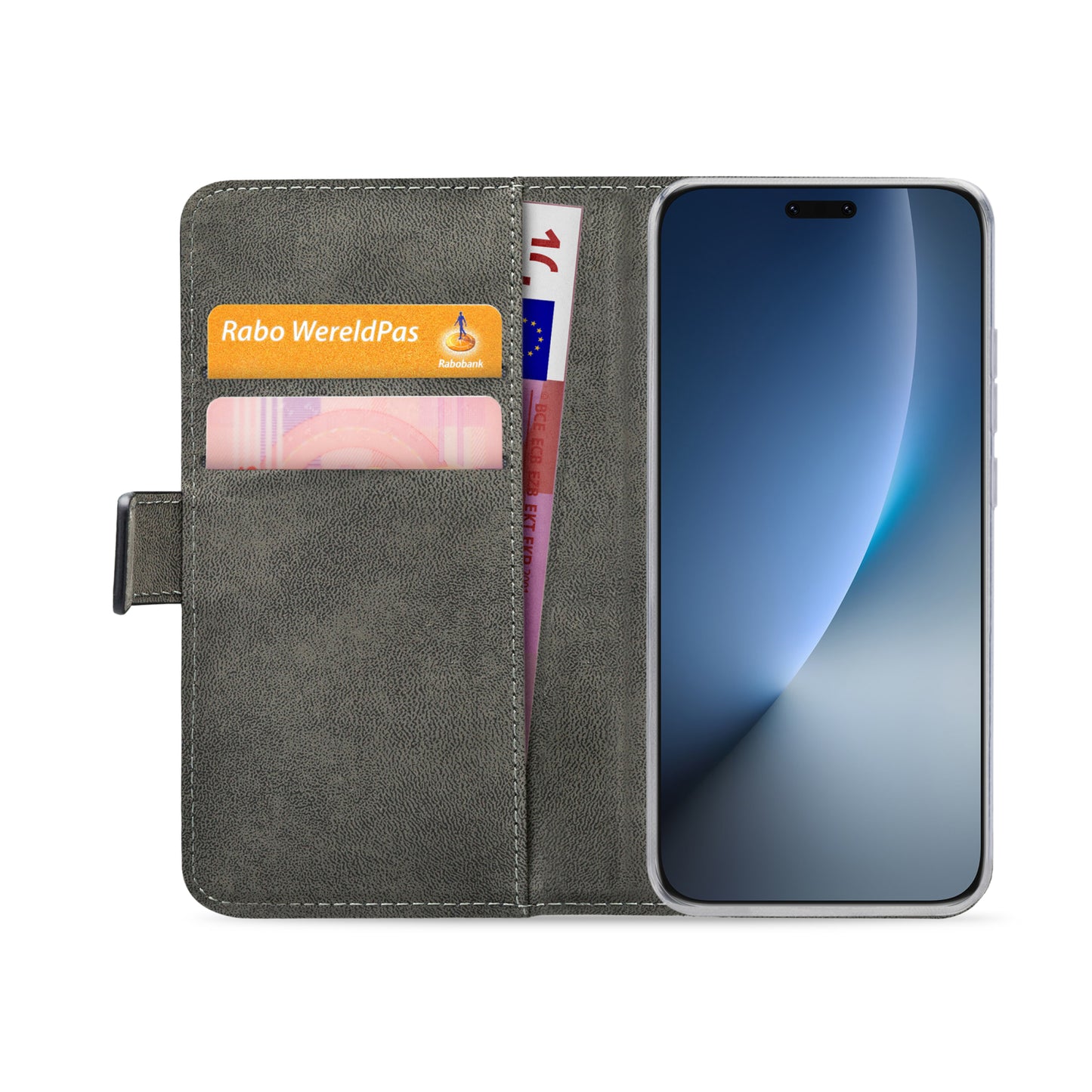Mobilize Classic Gelly Wallet Book Case Honor Magic8 Pro Black