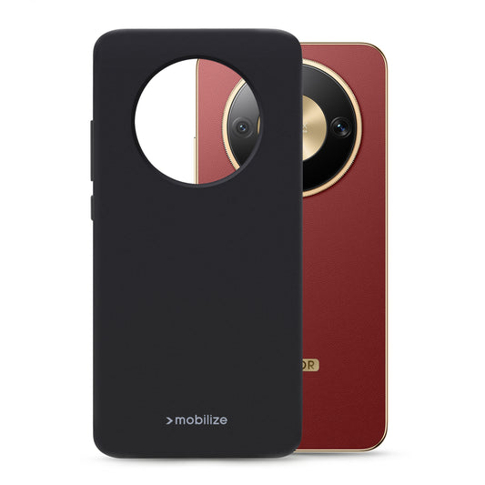 Mobilize Rubber Gelly Case Honor Magic8 Lite Matt Black