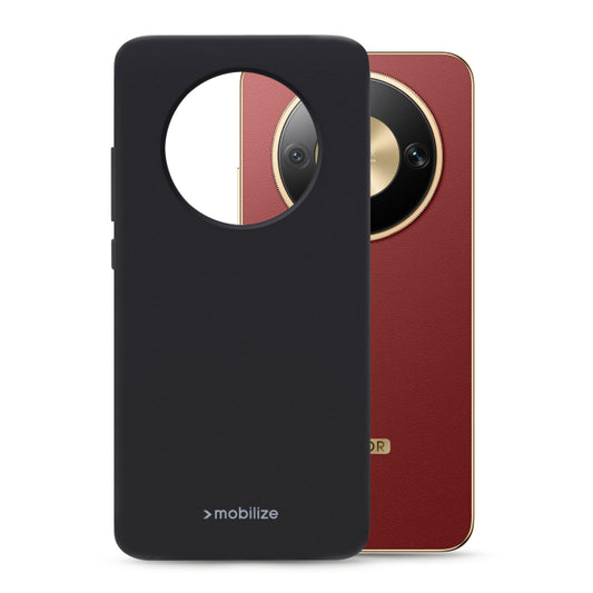 Mobilize Rubber Gelly Case Honor Magic8 Lite Matt Black