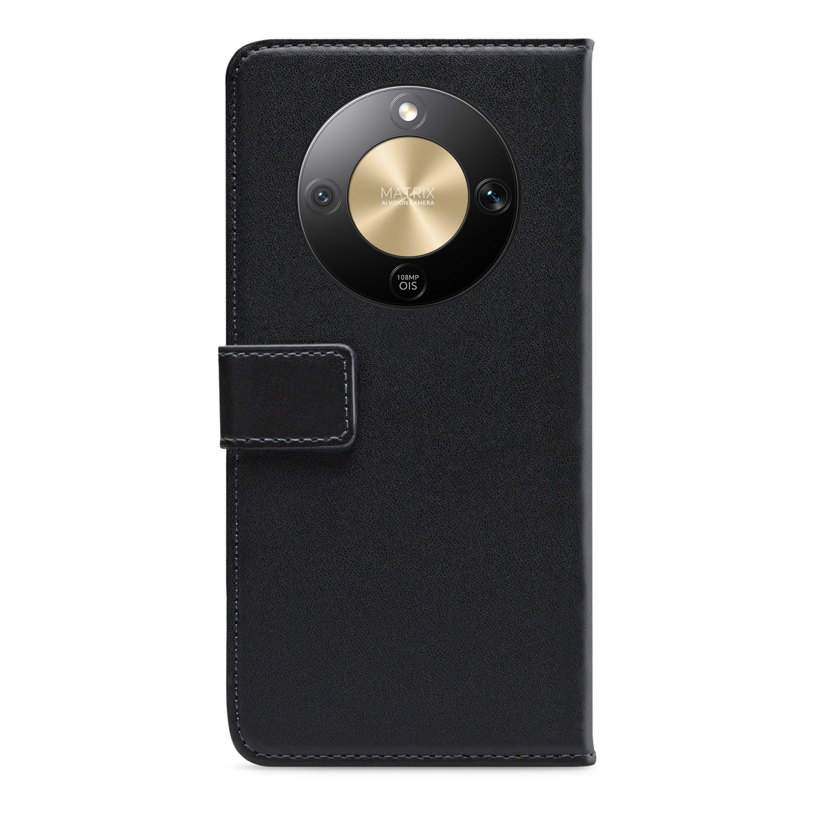 Mobilize Classic Gelly Wallet Book Case Honor Magic8 Lite Black