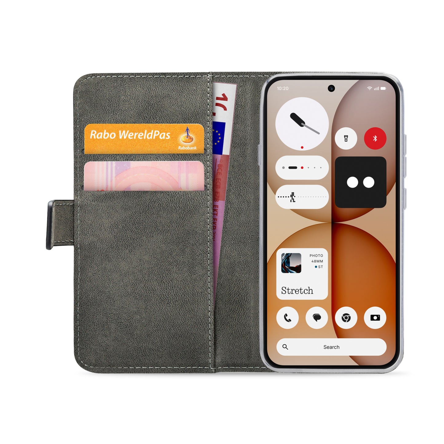 Mobilize Classic Gelly Wallet Book Case Nothing Phone (4a) Black