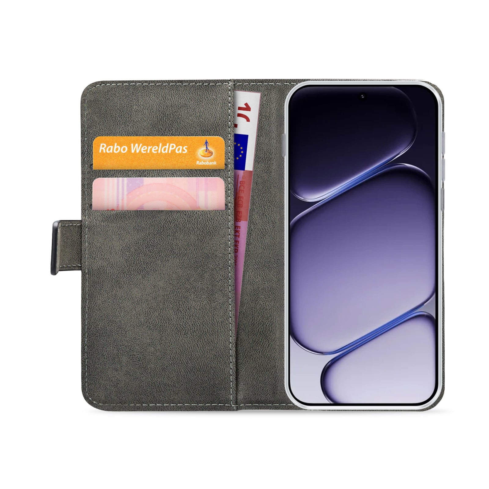 Mobilize Classic Gelly Wallet Book Case OnePlus Nord 6 Black