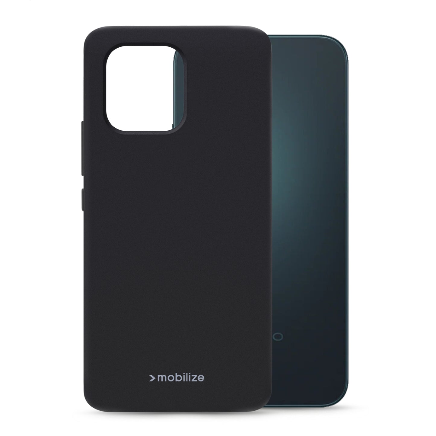 Mobilize Rubber Gelly Case OPPO A6 4G/5G/A6s 4G/5G Matt Black