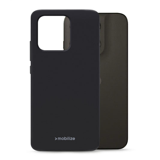 Mobilize Rubber Gelly Case Motorola Moto G67/G77 Matt Black